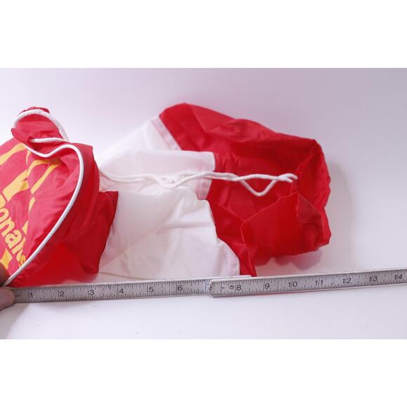 McDonald's Gymsack, Red-White, Shoulder Bag, Sports, Athletic, Accessory, - Picture 2 of 2